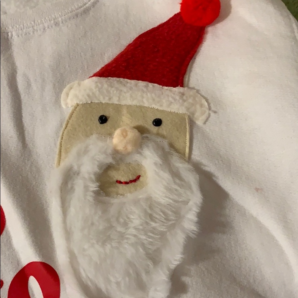 NWT Handmade Christmas Holiday Child’s Sweatshirt - Picture 4 of 6